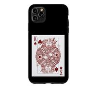 Carcasa para iPhone 11 Pro MAX Gay Pride King of Spades Card Pareja Novio Novio LGBTQ