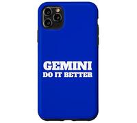 Carcasa para iPhone 11 Pro MAX Géminis Hazlo Mejor Signo del Zodíaco Astrología