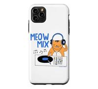 Carcasa para iPhone 11 Pro MAX Gemma Correll Meow Mix DJ Cat Funny Rave Design