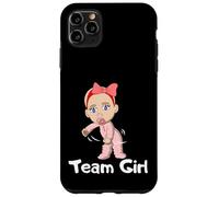 Carcasa para iPhone 11 Pro MAX Gender Reveal Party Team Girl Cute Flossing Baby Floss Gift