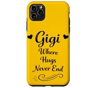 Carcasa para iPhone 11 Pro MAX Gigi Where Hugs Never End - La Abuela Favorita de los Nietos geniales