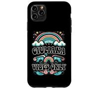 Carcasa para iPhone 11 Pro MAX Giuliana Vibes Only Cute Retro Girls Giuliana Name