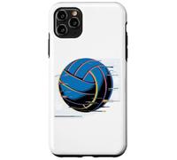 Carcasa para iPhone 11 Pro MAX Glitch Art Art Balón de Waterpolo