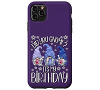 Carcasa para iPhone 11 Pro MAX GNOME Birthday For Women Did You GNOME It`s My Birthday