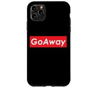 Carcasa para iPhone 11 Pro MAX GO Away Leave Me Alone Funny Sarcasm For Introverts 反社会的内向性