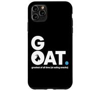 Carcasa para iPhone 11 Pro MAX Goat Greatest of All Time at Eating Snacks