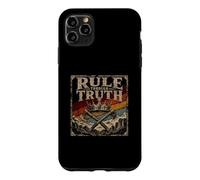 Carcasa para iPhone 11 Pro MAX Gobernar a través de la Verdad, Ejes Cruzados, Vintage