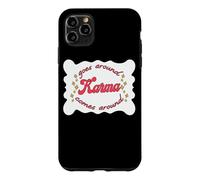 Carcasa para iPhone 11 Pro MAX Goes Around Karma Viene Alrededor Retro Estética