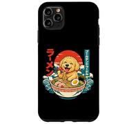 Carcasa para iPhone 11 Pro MAX Golden Doodle Ramen Fideos Lindo Japonés Ukiyo-e Kawaii Art