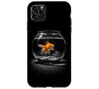 Carcasa para iPhone 11 Pro MAX Goldfish Acuario tazón Escena Mundial submarina