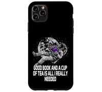 Carcasa para iPhone 11 Pro MAX Good Book and a Cup of Tea Reading Bookworm Literatura