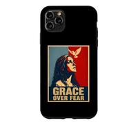 Carcasa para iPhone 11 Pro MAX Gracia sobre el Miedo Mujer Cristiana Paloma Fe
