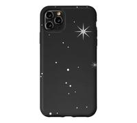 Carcasa para iPhone 11 Pro MAX Gráfico de Estrellas celestiales Witchy Mystic Midnight Grey