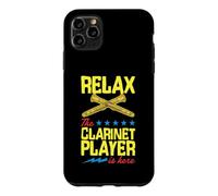 Carcasa para iPhone 11 Pro MAX Gráfico de Estrellas Relax The Clarinet Player Is Here