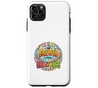 Carcasa para iPhone 11 Pro MAX Gráfico de motivación de café elaborado para la grandeza