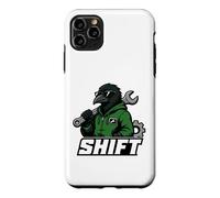 Carcasa para iPhone 11 Pro MAX Gráfico de reparación de automóviles Raven Mechanic Shift