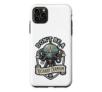Carcasa para iPhone 11 Pro MAX Gráfico Divertido de Ciencia del Cerebro Don't Be A Richard Cranium