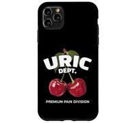 Carcasa para iPhone 11 Pro MAX Gráfico Humor Cereza Uric Dept