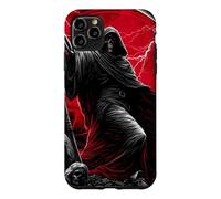 Carcasa para iPhone 11 Pro MAX Guadaña de la Parca Ángeles caídos Arte de Terror gótico Oscuro