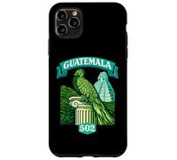 Carcasa para iPhone 11 Pro MAX Guatemala Quetzal Chapín 502 Tikal Antigua Guatemalteco Maya