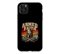 Carcasa para iPhone 11 Pro MAX Guerrero Cristiano Armado por Fe Armadura De Dios