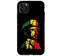 Carcasa para iPhone 11 Pro MAX Haile Selassie Art Etiopía Reggae Rasta