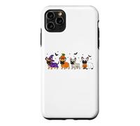 Carcasa para iPhone 11 Pro MAX Halloween Frenchie Bulldog Amante de los Perros Perro Espeluznante Halloween