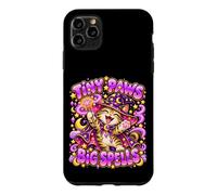 Carcasa para iPhone 11 Pro MAX Halloween Tiny Paws Big Spells Cute Wizard Cat Magic Spell