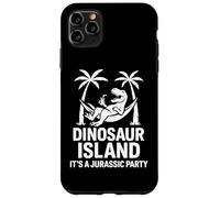 Carcasa para iPhone 11 Pro MAX Hamaca Divertida Isla Dinosaurio Fiesta jurásica