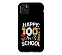 Carcasa para iPhone 11 Pro MAX Happy 100th Day of School Teachers Boys Kids Retro 100th Day