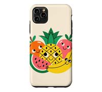 Carcasa para iPhone 11 Pro MAX Happy Fruit Friends Cute Colorful Design