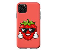 Carcasa para iPhone 11 Pro MAX Happy Strawberry aplaude Summer Cool Vibes