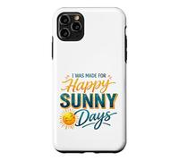 Carcasa para iPhone 11 Pro MAX Happy Sunny Days Sonriente Sol Verano Amante