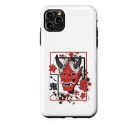 Carcasa para iPhone 11 Pro MAX Harajuku Japanese Aesthetic Red Oni Demon Mask