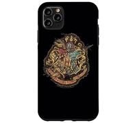 Carcasa para iPhone 11 Pro MAX Harry Potter Hogwarts Crest Knitted Patch Damaged