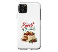 Carcasa para iPhone 11 Pro MAX Have A Sweet Christmas Retro Cherry Cake Baking Lover