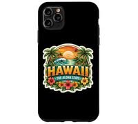 Carcasa para iPhone 11 Pro MAX Hawái The Aloha State Souvenir Visitor Memorabilia Hawaiian
