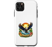 Carcasa para iPhone 11 Pro MAX Hawaii Eagle Tropical Sunset Island Pride