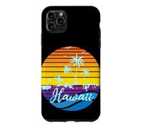 Carcasa para iPhone 11 Pro MAX Hawaii Vintage Sunset Surfer Souvenir
