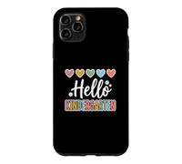 Carcasa para iPhone 11 Pro MAX Hearts Back to School Hello Kindergarten