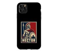 Carcasa para iPhone 11 Pro MAX Héctor Legendario Héroe Troyano Antiguo Guerrero Mitología