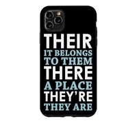 Carcasa para iPhone 11 Pro MAX Her There Are - Inglés Gramática