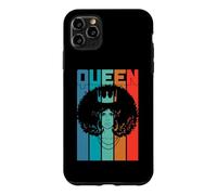 Carcasa para iPhone 11 Pro MAX Hermosa Reina Chica Poder Juneteenth Melanina Mujeres Chicas