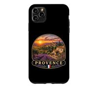 Carcasa para iPhone 11 Pro MAX Hermoso Paisaje de Campos de Lavanda de Provenza