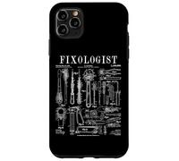 Carcasa para iPhone 11 Pro MAX Herramientas de reparación de automóviles Fixologist Mechanic Vintage Patent Print