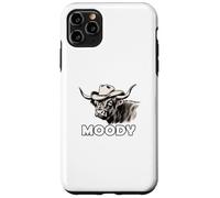Carcasa para iPhone 11 Pro MAX Highland Cow Lover Moody Western Cattle Rancher
