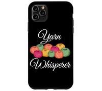 Carcasa para iPhone 11 Pro MAX Hilado Whisperer Funny Knitting Crochet Knit Graphic Gift