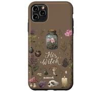Carcasa para iPhone 11 Pro MAX His Witch Her Warlock Pareja de brujería Magia Oculta
