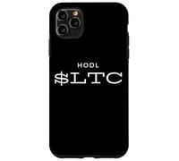 Carcasa para iPhone 11 Pro MAX HODL LTC Litecoin Blockchain Cryptocurrency Coin Price LTC