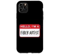 Carcasa para iPhone 11 Pro MAX Hola, Soy un Artista de Fibra - Divertido